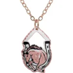 Horseshoe and Mustang Necklace