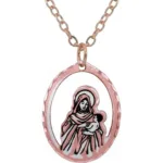 Madonna and Baby Jesus Necklace