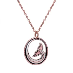 Orca Killer Whale Tail Necklace NCN-421