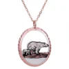 Polar Bear and Cub Necklace NCN-321