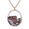 Soaring American Eagle Necklace NCN-462