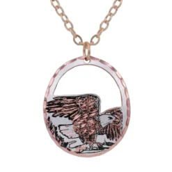 Soaring American Eagle Necklace NCN-462