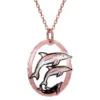 Unique Cut Out Dolphin Necklace NCN-75