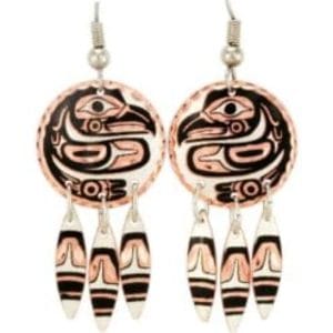 canadian northwest native earrings Canadian Native Earrings