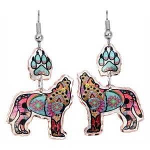 Colorful Dangle Earrings