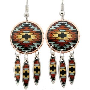 Lynn Bean Designed Native American Earrings