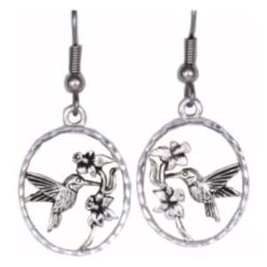 cut out silver plated animal earrings Fashion Jewelry Earrings