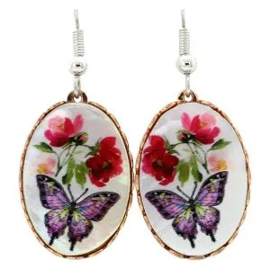 Mother of Pearl Shell Earrings