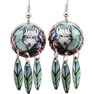 Native Earrings by Lynn Bean