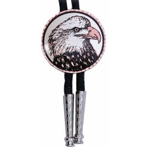 Round Copper Bolo Ties