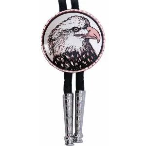 Round Copper Bolo Ties